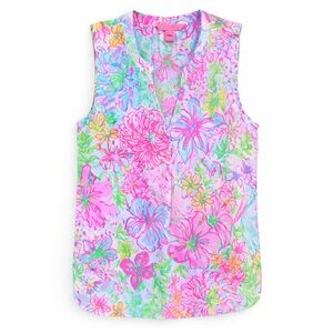 Lilly Pulitzer‎ Sleeveless Stacey Top in Paradise Found Small